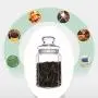 Glass Sealed Jars, Kitchen Household Grain Storage Tanks, Storage Of Spices/Coffee Beans/Oatmeal/Pasta