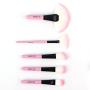 VANDER Makeup Brushes 24 Pieces Professional Makeup Brush Set Synthetic Kabuki Foundation Blending Blush Face Eyeliner Shadow Power Brushes Liquid Cream Concealer Lip Cosmetics Brushes Kit (Pink)