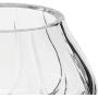 Crystaljulia Bonboniere with Porcelain Lid, Lead Crystal, Transparent, 13.5 cm
