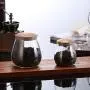Bouteilles de Rangement en Verre Forme Champignon Cuisine, Pots à Grains Scellés, Jars pour Conserves, Thé en Vrac, Café, 400ml Bouteilles de Rangement en Verre Forme Champignon Cuisine, Pots à Grains Scellés, Jars pour Conserves, Thé en Vrac, Café, 400ml