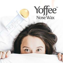 Yoffee Nose Wax Hair Removal with Natural Beeswax Formula. Safe, Quick and Painless 1.76 fl.oz