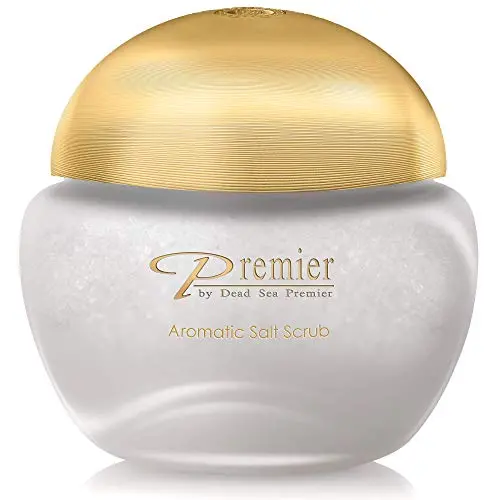 Premier Dead Sea Aromatic Salt Scrub, body scrub, bath salts infused with essential oils, jojoba oil, vitamin e oil, Exfoliates and Moisturizes smooth soft skin Hands, Feet & Body EXOTIC SCENT 10.5oz Premier Dead Sea Aromatic Salt Scrub, body scrub, bath salts infused with essential oils, jojoba oil, vitamin e oil, Exfoliates and Moisturizes smooth soft skin Hands, Feet & Body EXOTIC SCENT 10.5oz