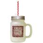 Maroon Halloween Ghosts & Goblins Trick 10 Treat Pumpkins Boo Creepy Crawly WitchS Brew October 31 Frosted Glass Mason Jar With Straw