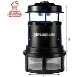 DynaTrap DT2000XL Extra-Large Insect Trap 2 UV Bulbs, 1 Acre, Black