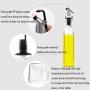 LQQGXLCondiment bottle, jar condiment storage box Spice jar Oil dispenser Glass storage jar Spice jar Small sealed food storage container Spice storage box