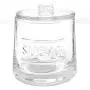 Sugar Canister Glass Clear by Hearth and Hand with Magnolia Sugar Canister Glass Clear by Hearth and Hand with Magnolia