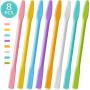 8 Pieces Silicone Stir Stick Facial Mask Stirring Rods Mud Mask Applicator Cosmetic Mask Tools for Facial Mask Mixing and Application, DIY Crafts