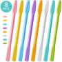 8 Pieces Silicone Stir Stick Facial Mask Stirring Rods Mud Mask Applicator Cosmetic Mask Tools for Facial Mask Mixing and Application, DIY Crafts