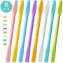 8 Pcs Stylo en Silicone pour Masques Visages, Baguette de Mélange pour Masques à Argile, Outil de Maquillage, Mixage et Application de Masques, Idéal pour les Loisirs Créatifs 8 Pcs Stylo en Silicone pour Masques Visages, Baguette de Mélange pour Masques à Argile, Outil de Maquillage, Mixage et Application de Masques, Idéal pour les Loisirs Créatifs