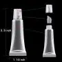 50 Stück 10ml Leere Lippengloss-Tubes, Leere Lippenbalsam-Tubes für DIY Lippenkosmetik von HRLORKC
