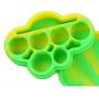 YHSWE 1 Green/Yellow 85ml Large Silicone Container Non Stick Cloud Multi Use Storage Oil Wax Jar and a Carving Tool