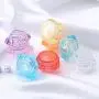 Bouteilles de Remplissage Transparentes en Plastique 5ml pour Cosmétiques, Echantillons, Voyage, avec Couvercles – 40 Pièces (5g/5ml)