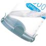 Transparent Plastic Sealed Cans food container Refrigerator Preservation casket Kitchen Grain Storage box
