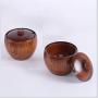 Prettyia Japanese Wood Kitchen Canisters Tea Coffee Sugar Storage Jar Pot Container