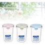 BESTONZON 3PCS Cereal Containers Storage Container Bottles Storage Plastic for Cereal Flour Sugar Rice Snacks(Green 1500ml + Blue 1500ml + Pink 1500ml)