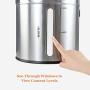 Food Storage Containers Jar 304 Stainless Steel with Lids Airtight Bpa Free Large, Cookie Jar Cereal Coffee Storage Containers Jar for Kitchen Pantry Organization Canister Candy Bulk, 10L