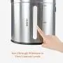 Contenants en Acier Inoxydable 304 avec Couvercles, Airtight, BPA-Free, Grande Taille, Pot à Biscuits, Contenant pour Céréales, Café, Organisateur de Cuisine, Boîte à Bonbons, 10L Contenants en Acier Inoxydable 304 avec Couvercles, Airtight, BPA-Free, Grande Taille, Pot à Biscuits, Contenant pour Céréales, Café, Organisateur de Cuisine, Boîte à Bonbons, 10L