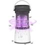 3 in 1 Bug Zapper Camping Lantern Flashlight, Indoor & Outdoor Waterproof Rechargeable Mosquito Zappers Killer, Portable Foldable Compact Camping Accessories