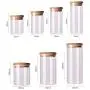 300Ml Clear Glass Jar Sealed Canister Food Storage Container Glass Containers Storage Jars For Loose Tea Coffee Bean Sugar Salt 300Ml Clear Glass Jar Sealed Canister Food Storage Container Glass Containers Storage Jars For Loose Tea Coffee Bean Sugar Salt