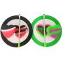 SZBS A Set Silicone Container Round Mat 17ml Heart-shape Container Wax Oil Container Concentrate Storage Container Wax Silicone Jar With a Metal Rod (Black, 1)