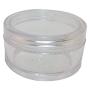 Clear Plastic Makeup Lip Balm 10 Gram Packaging (Pack of 5)