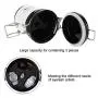 Eyelash Glue Storage Tank Activated Carbon Sealed Storage Jar Leak Proof Container Cylinder Keep Dry and Fresh