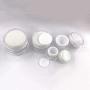 LYMQY Plastic Box 5g / 15g / 20g /30g Empty Plastic Cosmetic jar Transparent Sample Bottle Eye Shadow Cream Lip Balm container30g Pieces (5g)