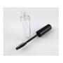 5PCS 10ml 0.34oz Empty Reusable Clear DIY Eyelashes Cream Tube Vial Bottle Plastic Mascara Container Tube with Brush Black Cap and Plug