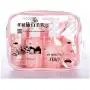 Travel Supplies Portable Sub-Bottle Set Cream Jar Spray Bottle Refillable Dispensing Tool Cream Lotion Cosmetic Container (Color : Pink, Material : Plastic) Travel Supplies Portable Sub-Bottle Set Cream Jar Spray Bottle Refillable Dispensing Tool Cream Lotion Cosmetic Container (Color : Pink, Material : Plastic)