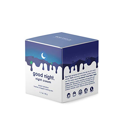 La Fresh Eco-Beauty Moisturizing Night Cream Natural Face and Neck Moisturizer to Hydrate, Smooth and Revitalize Skin (1.7 oz)