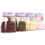 TNKML Glass Seasoning Box Salt Shaker Sugar Cans Household Seasoning Bottle Storage Box Seasoning Jar Spice Jar Kitchen Supplies Spice Container