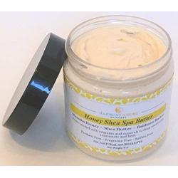 Best Honey Shea Spa Butter - Natural Moisturizing Cream – Shea Butter – Babassu Butter – Manuka Honey – Argan Oil – Almond Oil – Vitamin E and Vitamin C – Face Body Nourishing Treatment