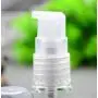 3er Set Leere, Wiederbefüllbare Klare Kunststoff-Pumpflasche, Kleine Druckbehälter für Lotion, Creme, Dusche, Shampoo, Hautpflege, Ätherisches Öl, Reisebedarf