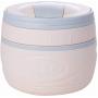 Maxam Double Wall Lunch Container, with Spoon and Bowl, 16oz