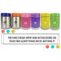 Thermos for Kids by Fenrici, 10 oz, No Plastic Contact with Hot Food, Hot or Cold Food Lunch Container for Kids, BPA-Free, Double-Wall, Durable Stainless Steel Vacuum Insulated Food Jar, Purple