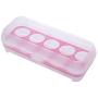 Holder Egg - 2 Colors Plastic Egg Storage Box Boxes Organization - Boxes Jars Bottles Jars Boxes Wooden Container Plastic Storage Food Metal Fruit Rice Kitchen Holder Iron Drawer Refrige