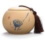tea box Chinese ceramic dried fruit coffee beans sealed cans collection food storage tank,4