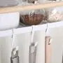 Kitchen Rack - Magnetic Fridge Organizer - 18x12.7x5 INCH - Paper Towel Holder, Rustproof Spice Jars Rack, Heavy-duty Refrigerator Shelf Storage Including 6 Removable Hooks (WHITE) - 2019 New Design Kitchen Rack - Magnetic Fridge Organizer - 18x12.7x5 INCH - Paper Towel Holder, Rustproof Spice Jars Rack, Heavy-duty Refrigerator Shelf Storage Including 6 Removable Hooks (WHITE) - 2019 New Design