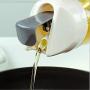 Tree House Japanese Glass Oil Pot, Round Clear Pot Lids for The Kitchen Pack of 2-A 600mlx2