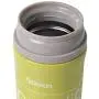 Fissmann Mittagstermoskanne 450ml 15oz, Vakuumisolierter Edelstahl-Mittagsthermos (Grün)