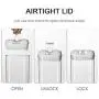 Food Storage Containers with Lids, 5 Pieces Set Airtight Food Containers, Interchangeable Lock Design Food Storage Containers with Lids, 5 Pieces Set Airtight Food Containers, Interchangeable Lock Design
