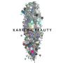 Silver Holographic Chunky Glitter ✮ Large 30g Jar KARIZMA BEAUTY ✮ Festival Glitter Cosmetic Face Body Hair Nails