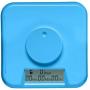 Kitchen Safe XL: Time Locking Container (Blue Lid + Clear Base) - 10.4" Height