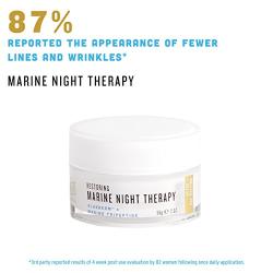 The Seaweed Bath Detox + Age Defying Restoring Marine Night Therapy, Clinically Proven Ingredients, Vegan, 2 oz.