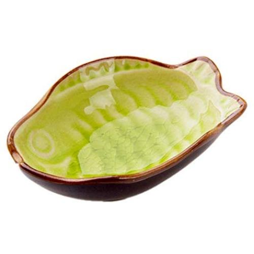 JUSTDOLIFE Sauce Dish Mini Dish Assorted Cute Ceramic Japanese Style Dinnerware Tabletop Serving Trays for Parties