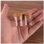 50pcs 5ml Size 2425mm Small Test Tube With Cork Stopper Spice Bottles Container Jars Vials DIY Craft