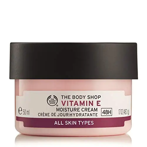 The Body Shop Vitamin E Moisture Cream, Paraben-Free Facial Cream, 1.7 Oz. The Body Shop Vitamin E Moisture Cream, Paraben-Free Facial Cream, 1.7 Oz.
