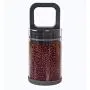 Nrpfell Pull Type Glass Food Storage Bottlevacuum Sealed Can Heat Resistant Miscellaneous Grains Storage Tank Storage Cup Candy Jar