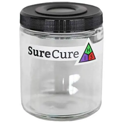 Sure Cure Classic Jar - 1/2 oz Herb Storage Jar Sure Cure Classic Jar - 1/2 oz Herb Storage Jar