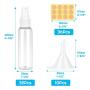 Small Spray Bottles, Shynek 32 Pack 60ml Fine Mist Mini Spray Bottle 2 Ounce Travel Spray Bottles Reusable Empty Plastic Bottles for Sample Essential Oils Perfume